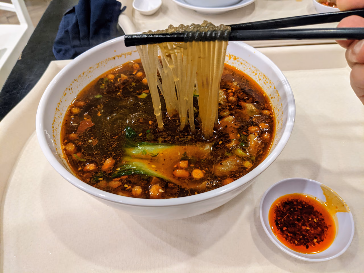 맵고 새콤한 고구마 당면