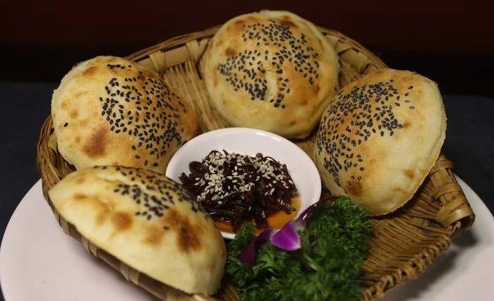 Vegetarian dish · 华岩素食